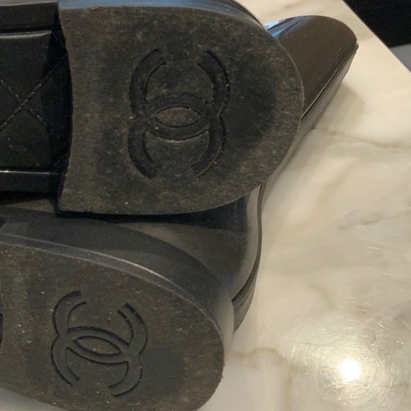 Chanel rain boots size 41 - Picture 5 of 6